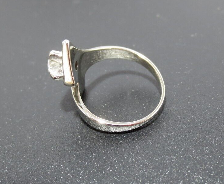 VINTAGE ESTATE 14K WG LADIES DIAMOND RING 0.27 tcw SZ 4.25 4.06 gr (G127082-3)