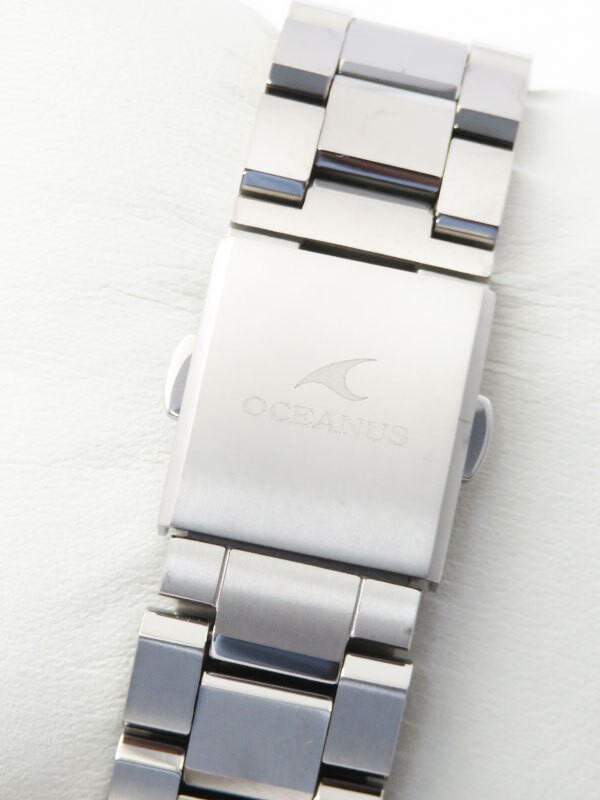 CASIO Oceanus Classic Line OCW T5000 1AJF Men’s Solar Radio Quartz 1 Month Used