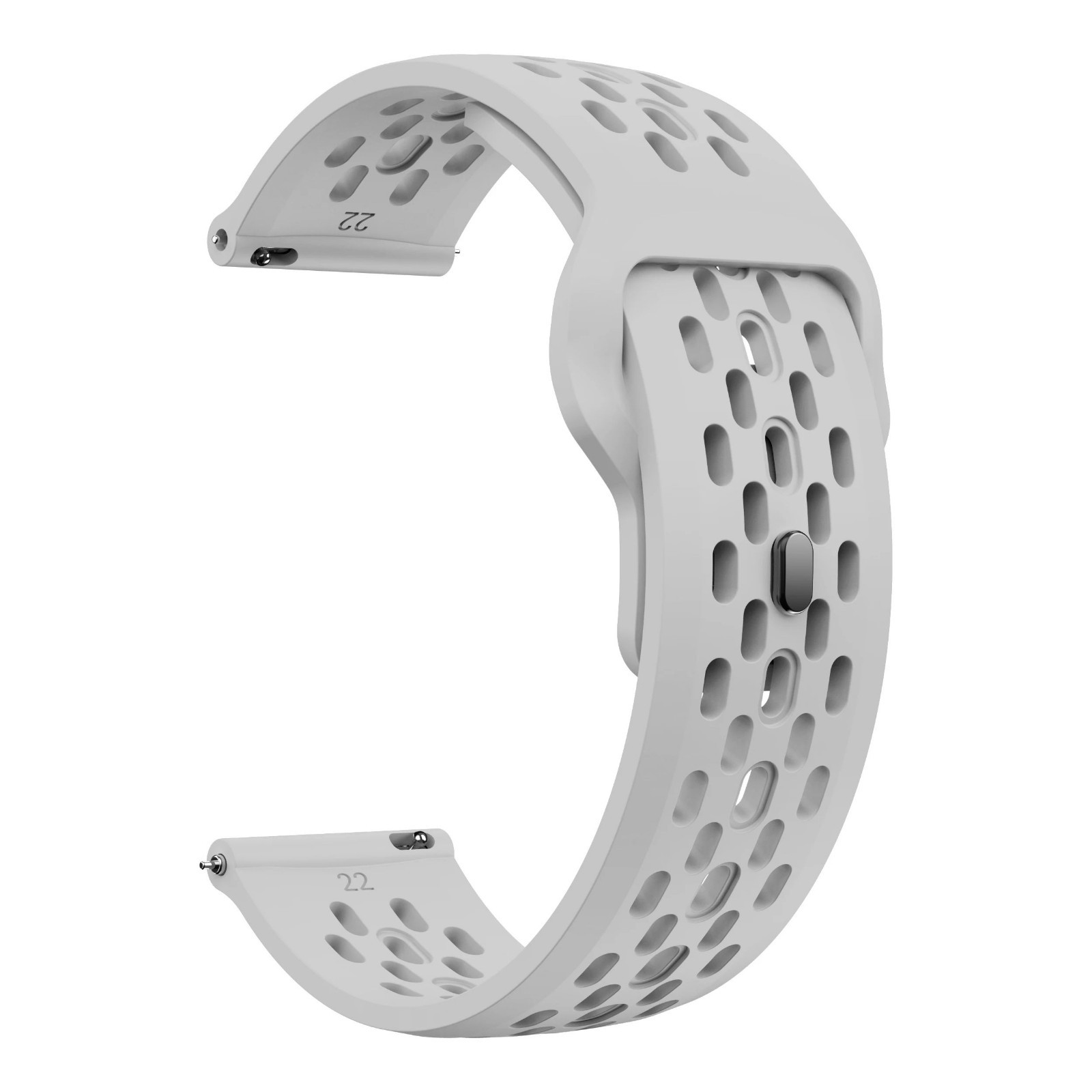 18mm 20mm 22mm Breathable Silicone Sport Watch band Silicone Strap
