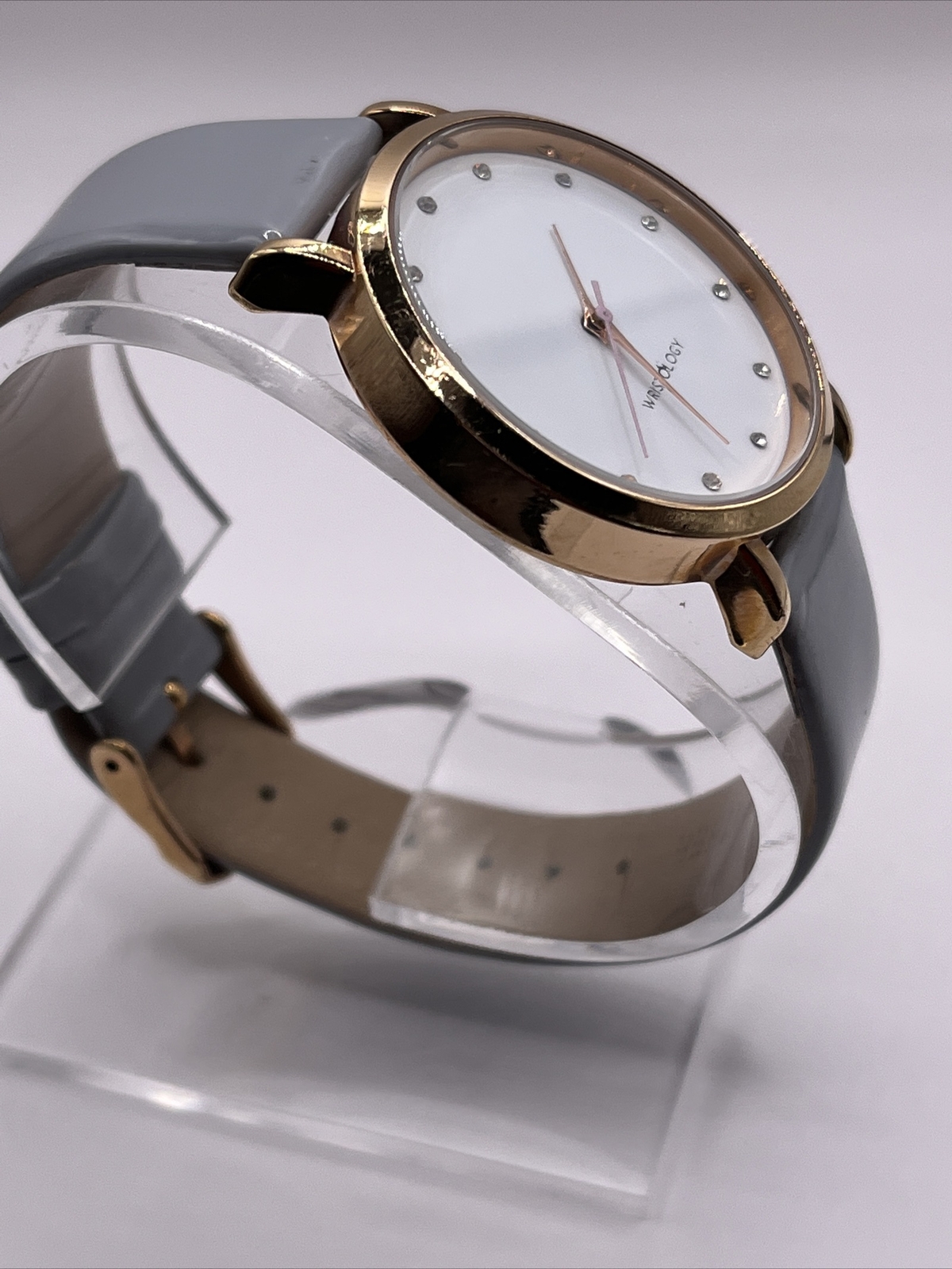 Wristology Women’s Quartz Watch Olivia Collection Leather Band- New Battery