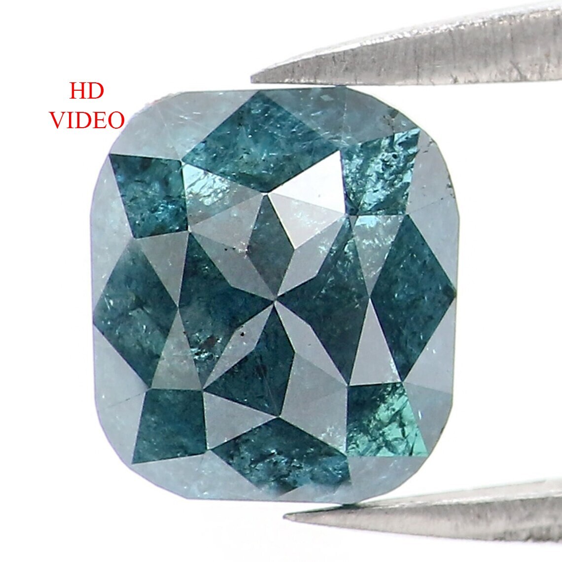 1.16 Ct Natural Loose Cushion Shape Diamond 6.90 MM Blue Color Diamond NQ1668