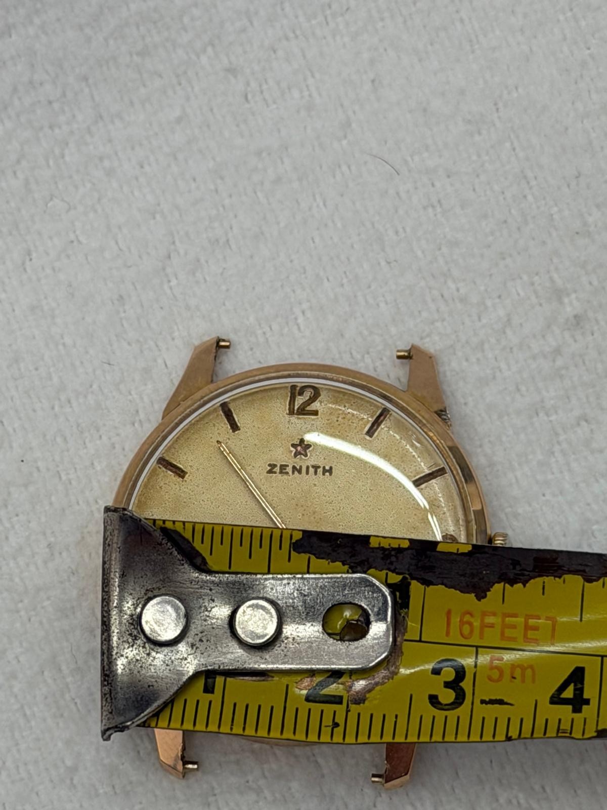 ZENITH Stellina 18K Yellow Gold Approx 8gr Diameter 32mm Strap Not Present