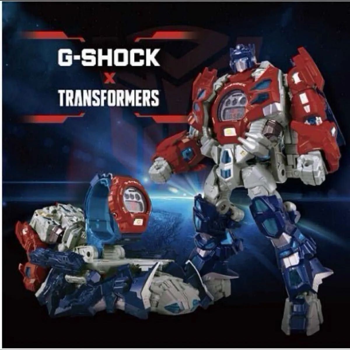 Brand new and unopened G-Shock Transformer DW 6900TF SET TRANSFORMERS 35th colla
