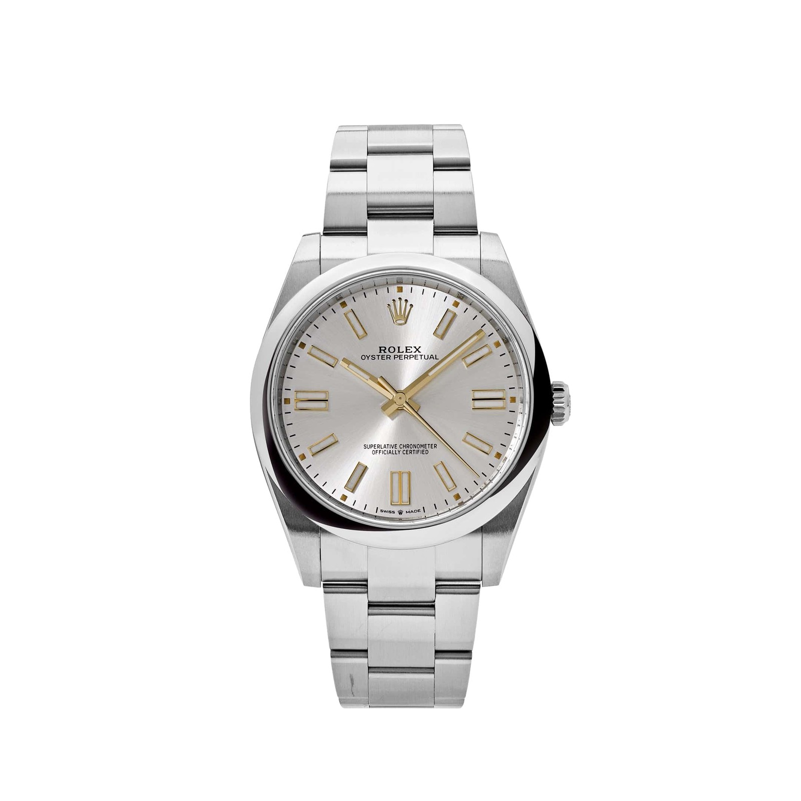 Rolex Oyster Perpetual 41 124300 Stainless Steel Silver Dial (2024)