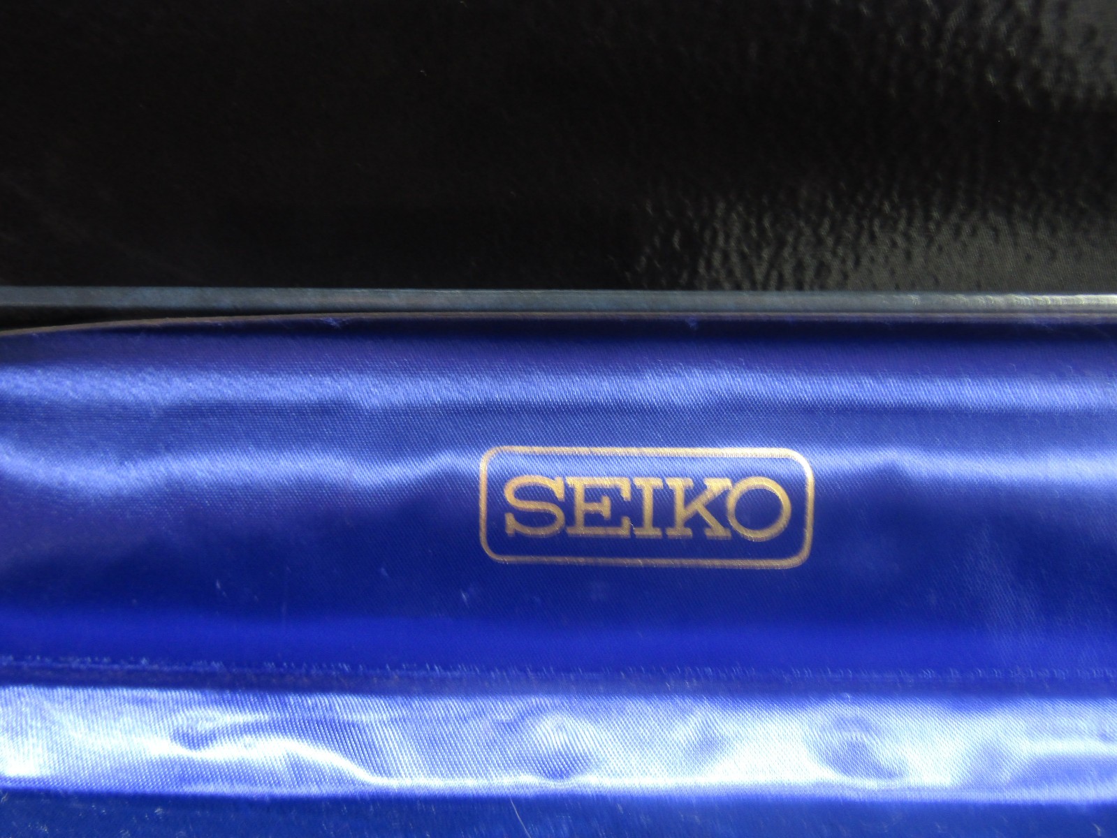 Seiko Watch Box 10″ x 2.5″ Used Preowned