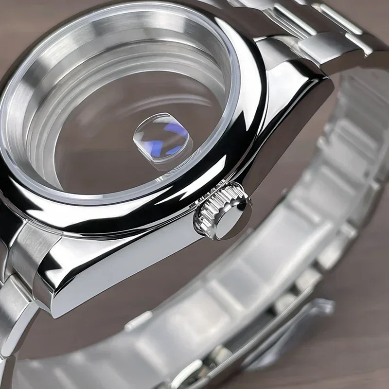 36mm/39mm NH35 NH36 DJ Case Stainless Steel Sapphire Glass SK DJ Mod Parts Case