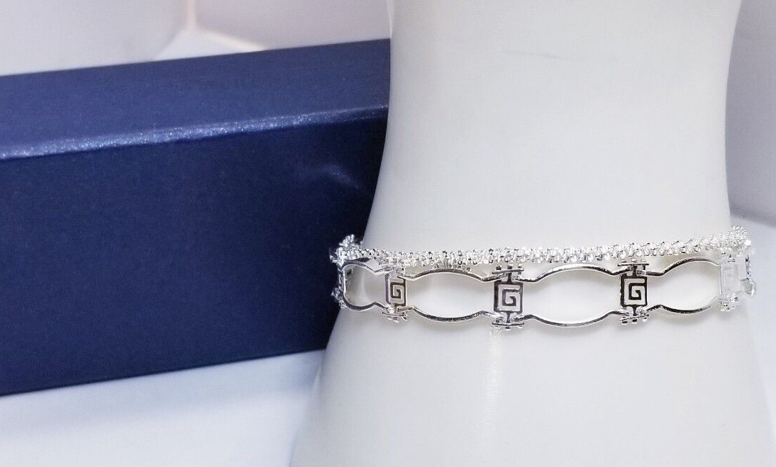 Genuine Sterling Silver Bracelet Set – 8.8 Grams TW