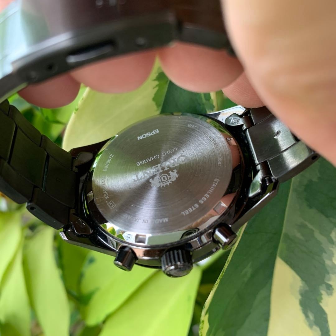 Orient Contemporary Solar Chronograph New