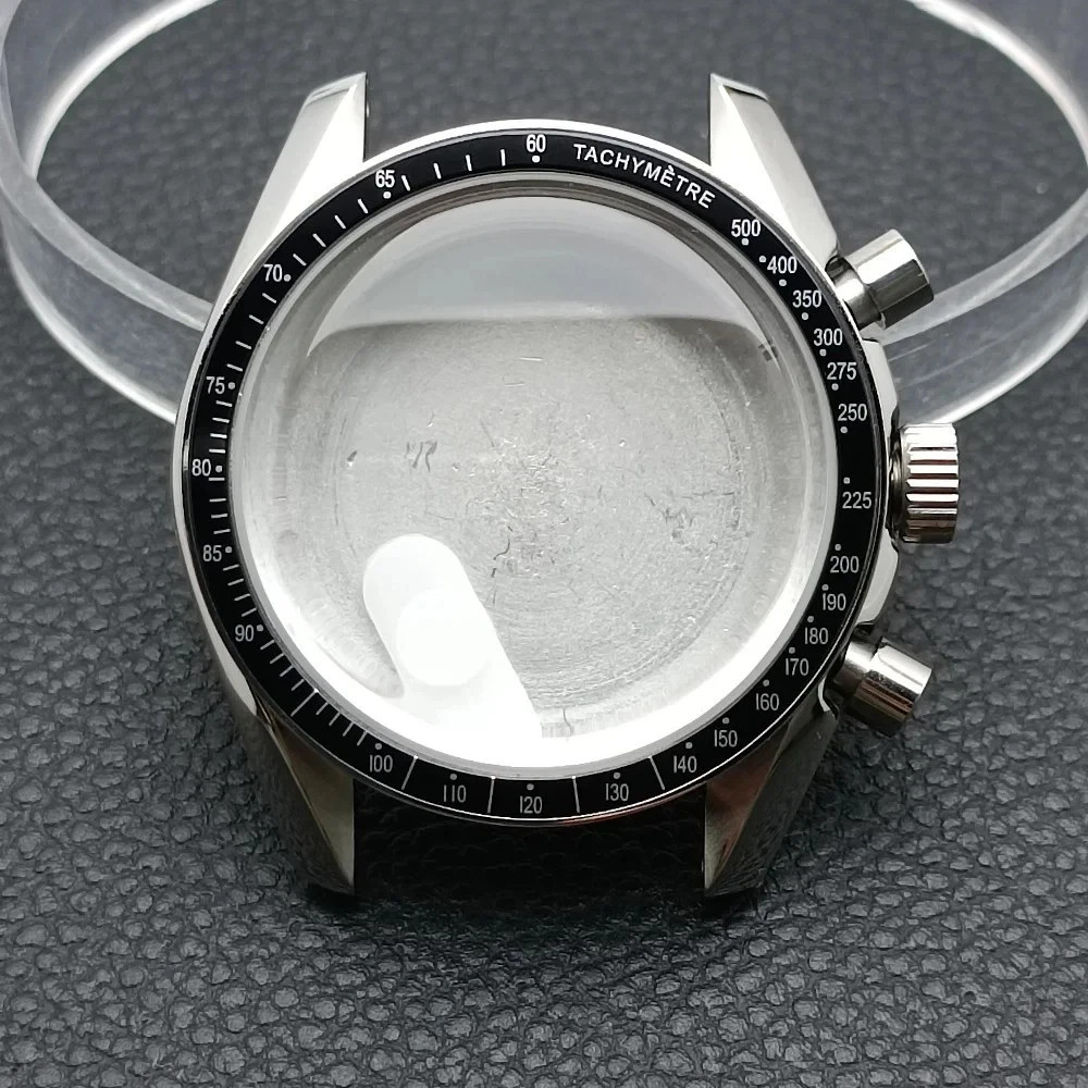 39.7Mm Men’S Watches Metal Case FIT VK63 Movement Case Watch Accessories Watch P