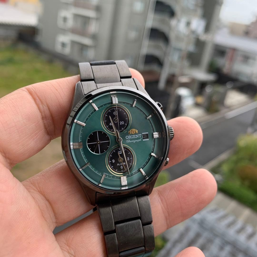 Orient Contemporary Solar Chronograph New