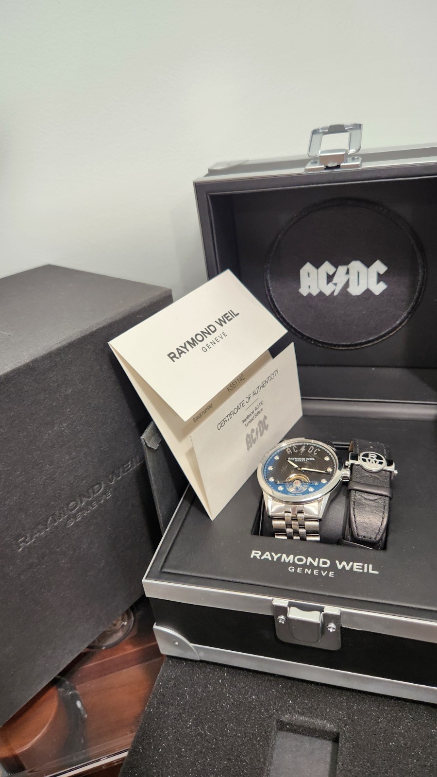 RAYMOND WEIL Freelancer ACDC Limited Edition Men’s Watch 2780-STC-ACDC1