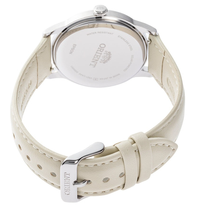 ORIENT Classic Bambino 38 RN-WK0002E Solar Quartz Watch Pale Green Dial