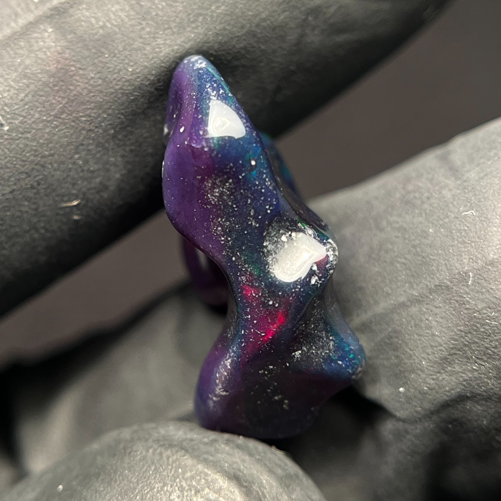4.90 Cts Natural Ethiopian Opal Polished Rough Opal Gemstone 2 mm Drill Opal Raw