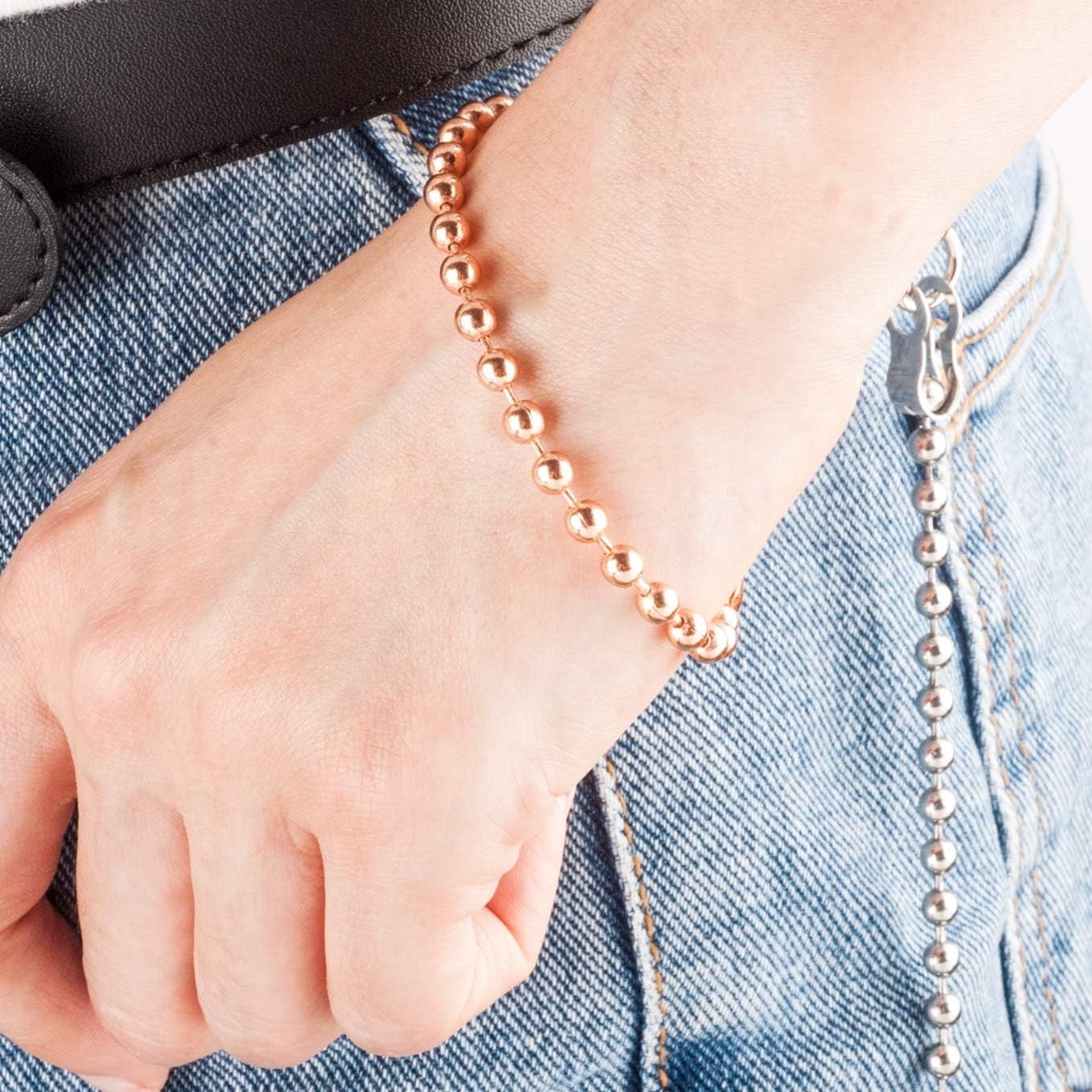 Timeless Copper Jewelry – 99.9% Pure Bracelet – Ideal Gift for Wellness Lovers