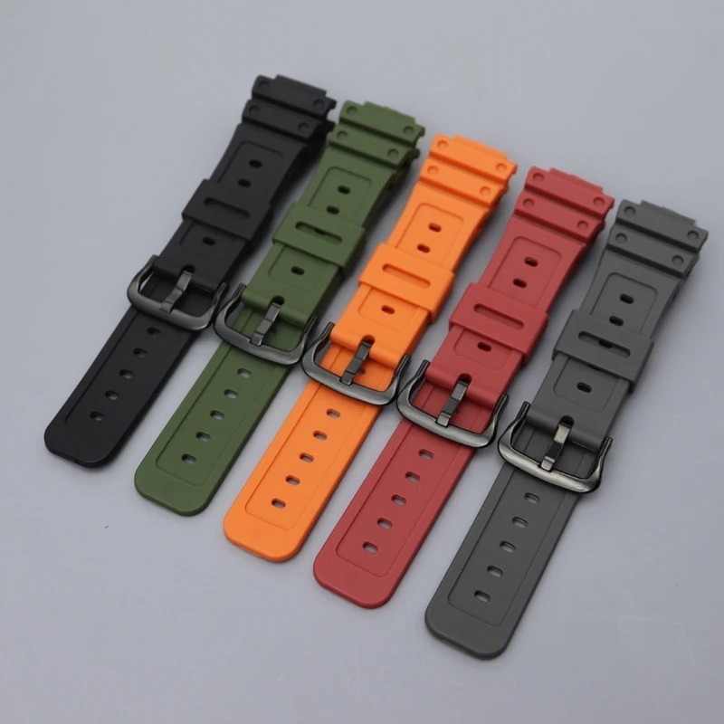Rubber Strap for Casio G SHOCK GA-2100 DW-5600 DW-6900 Watch Band Sport Bracelet