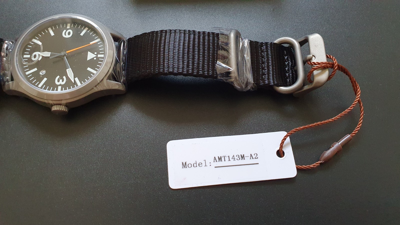 Berny titanium mechanical watch, sinn homage, free UK delivery