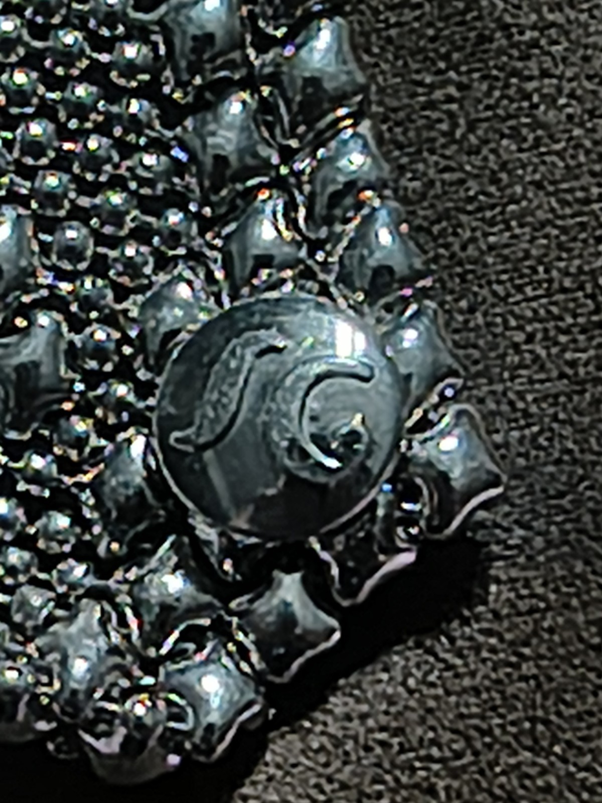 SG Liquid Metal Silver Mesh Bracelet 7 1/4″ B10