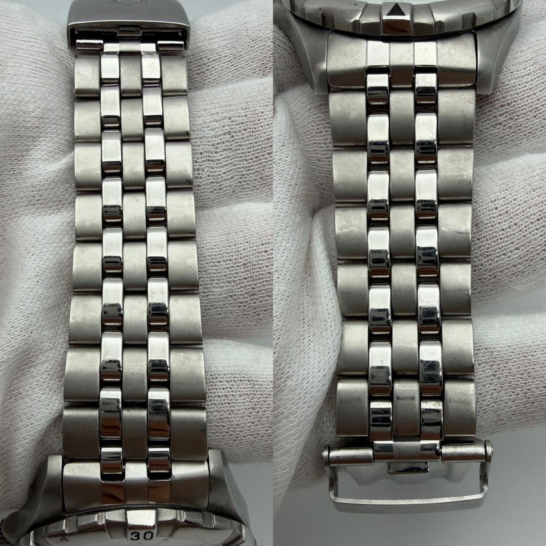 Tissot PR100 P363/463 Wristwatch Quartz Stainless Steel White Dial