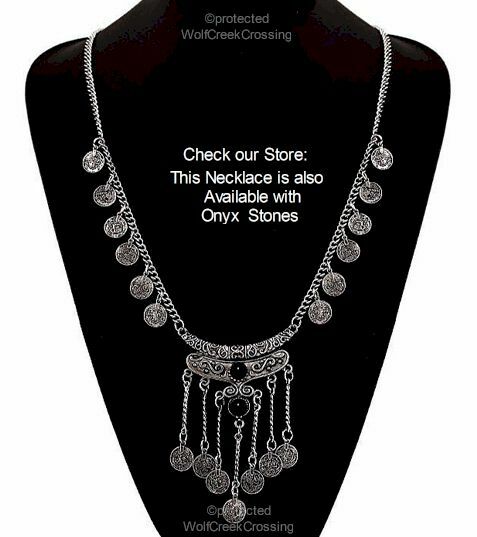 TURQUOISE STONES GYPSY SOUL – BEACH ETHNIC TRIBAL NECKLACE JEWELRY – FREE SHIP’