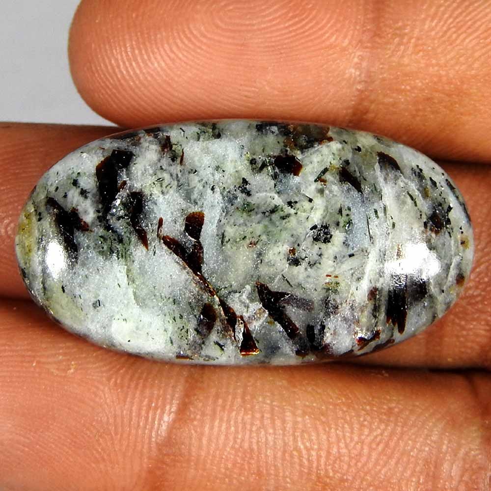 40.55Cts100%Natural Russian Astrophyllite Sheen Oval Cabochons Gemstone