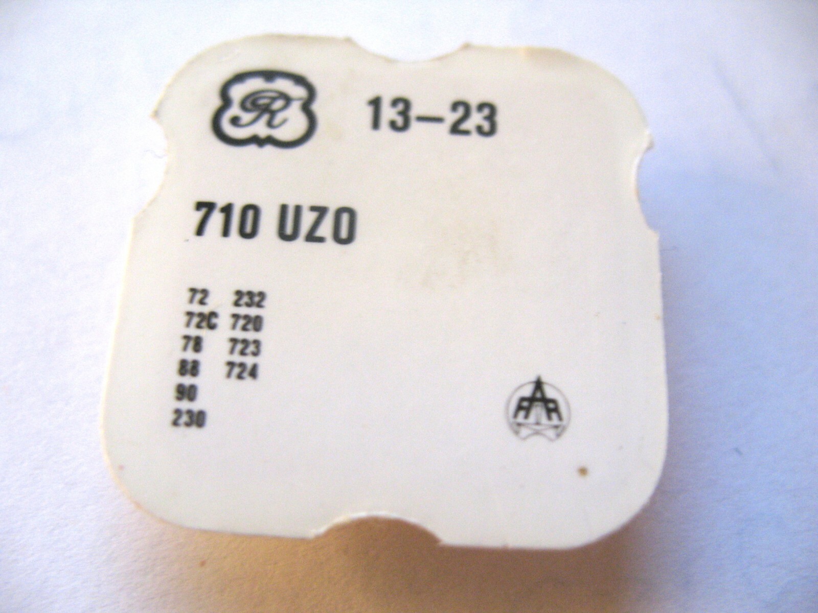 VALJOUX 23,72,72C,78,88,90,230,232,720,723,724 NEW PALLET COMPLETE PART 710