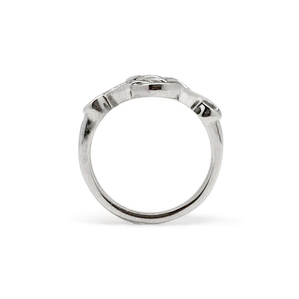 Unique Stainless Steel Celtic Knot Ring Irish Jewelry Love Promise (Size 5 – 10)