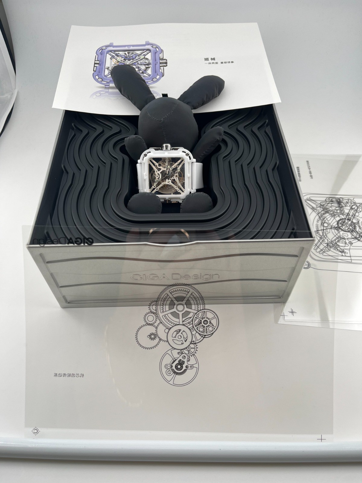 CIGA DESIGN X Series WHITE CERAMIC Mechanical Watch Machina BRAND NEW