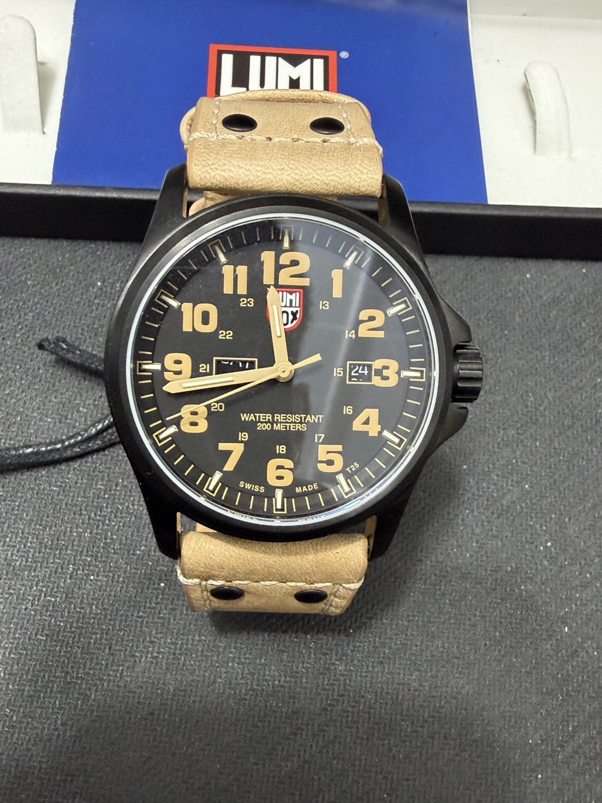 Luminox Atacama 1925 Field Day Date Leather Watch – Brand New