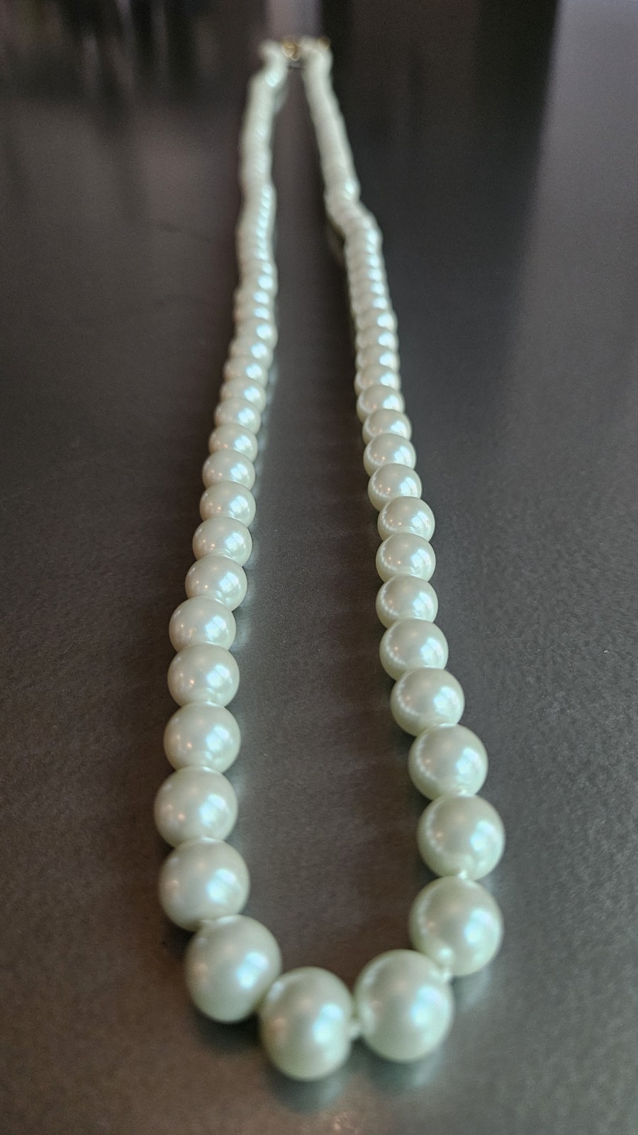 Henri Bendel Faux Pearl Long Necklace