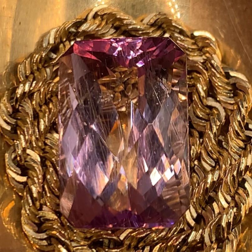 12.30Ct Natural Pink Kunzite