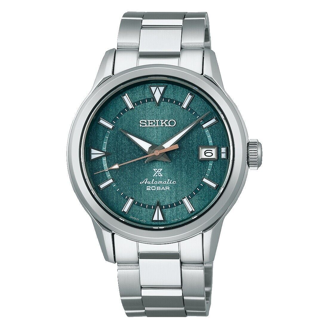 New Seiko Prospex Alpinist Mystic Forest Dial Men’s Steel Bracelet Watch SPB289