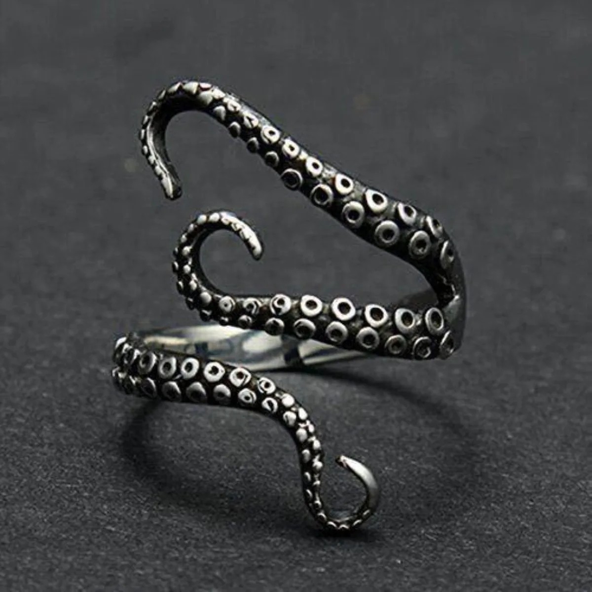 Ring Kraken High quality Adjustable Steampunk Octopus Pirate Nautical Gothic