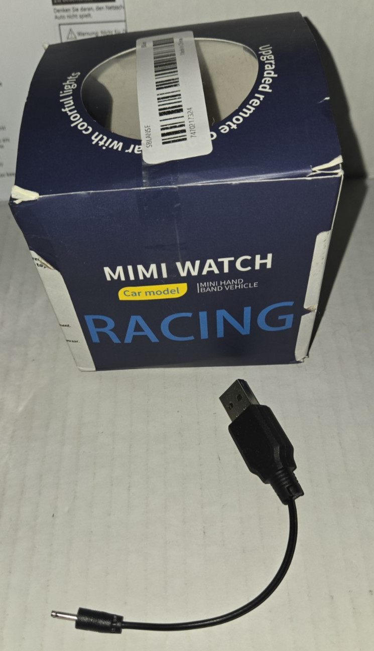 MIMI Watch Remote Control Car Toy for Kids, Mini 2.4 Ghz Racing Game in Box