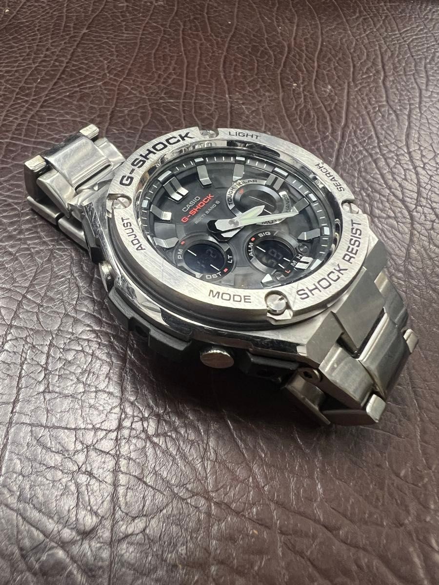 CASIO G SHOCK G STEEL GST W110D Radio Solar Multi Band 6