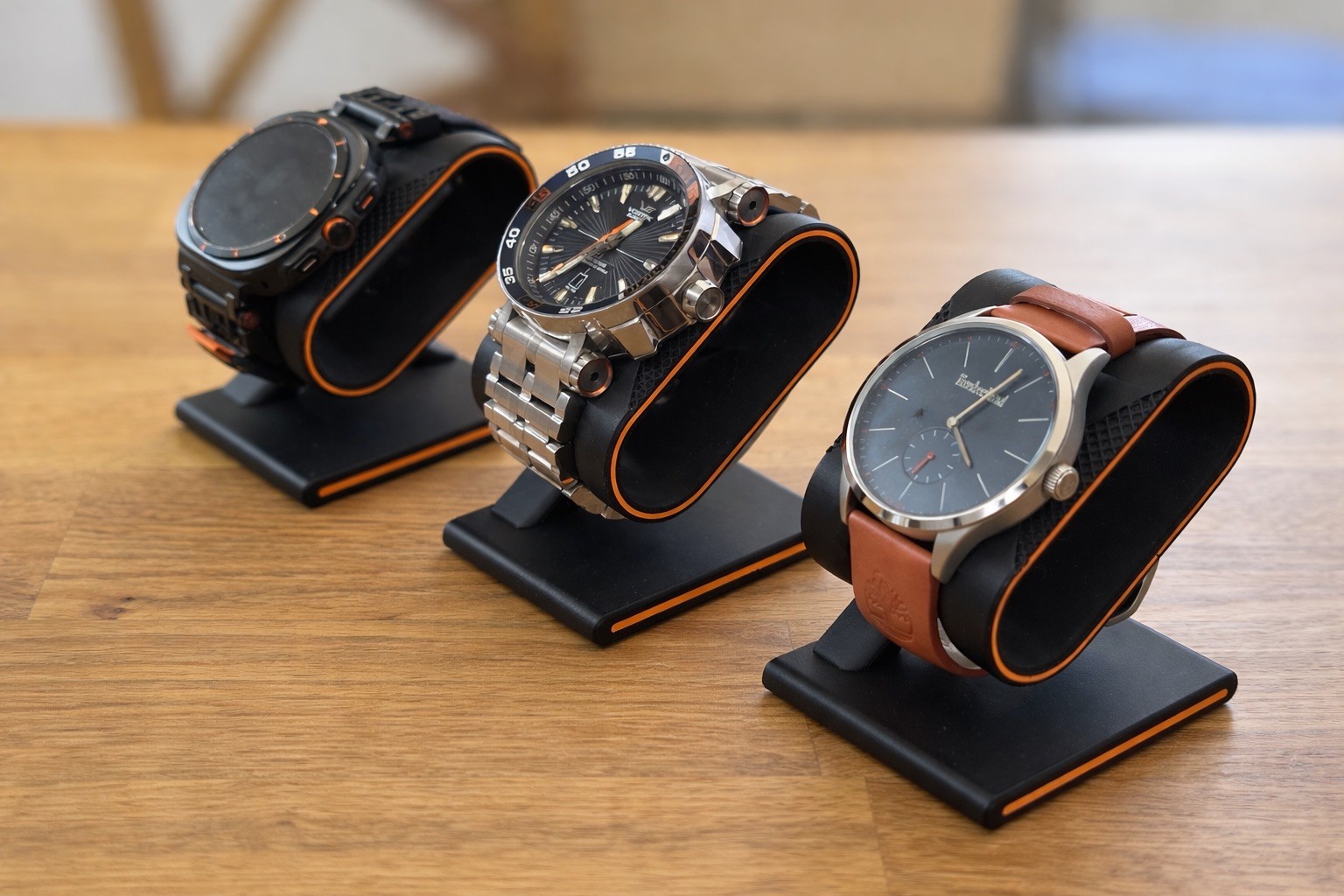 Premium Watch Stand — Timepiece Display & Desk Organizer for Home or Office