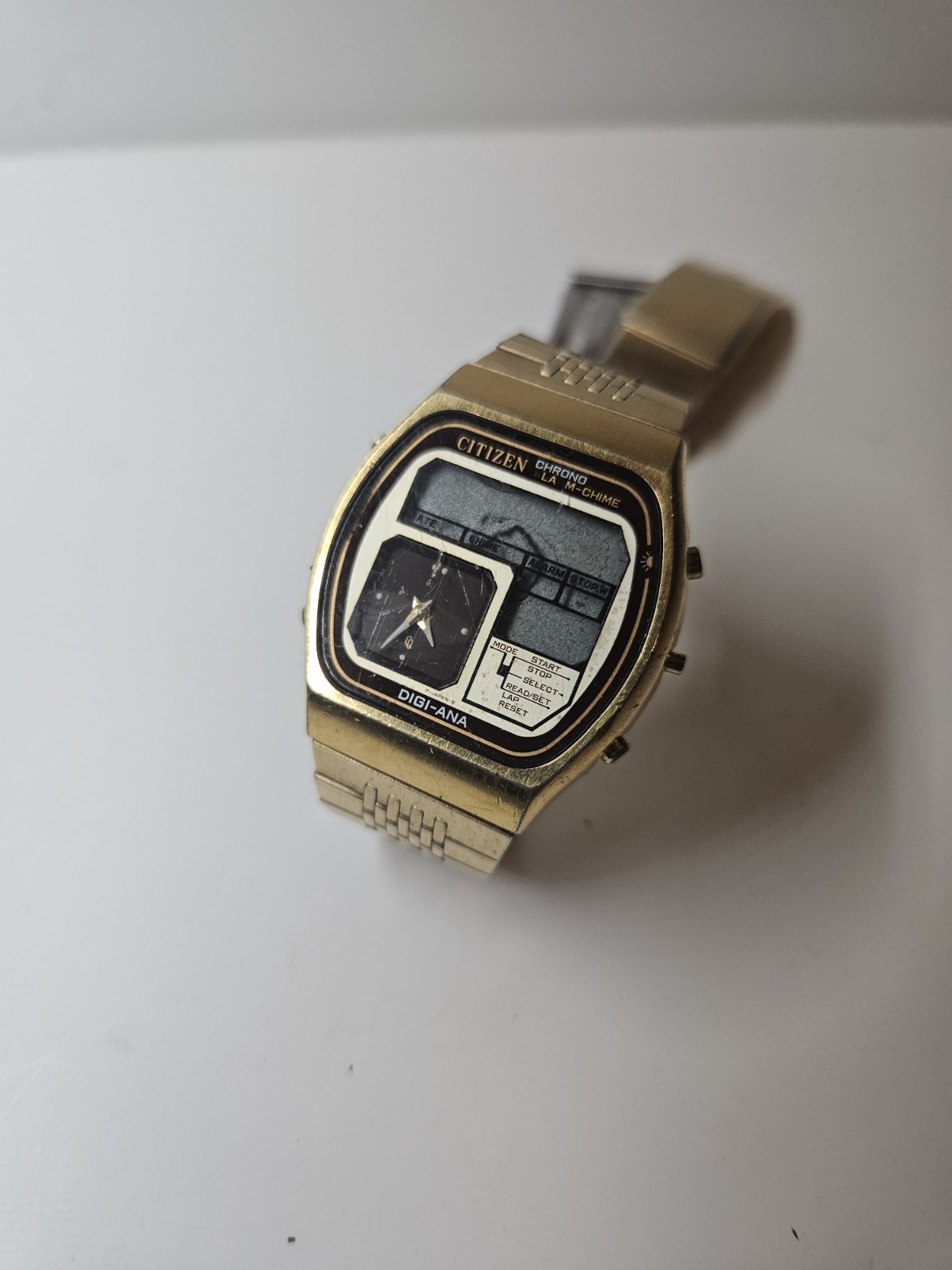 vintage Digi-Ana,Early Digital Watch Citizen 4195-24 non working