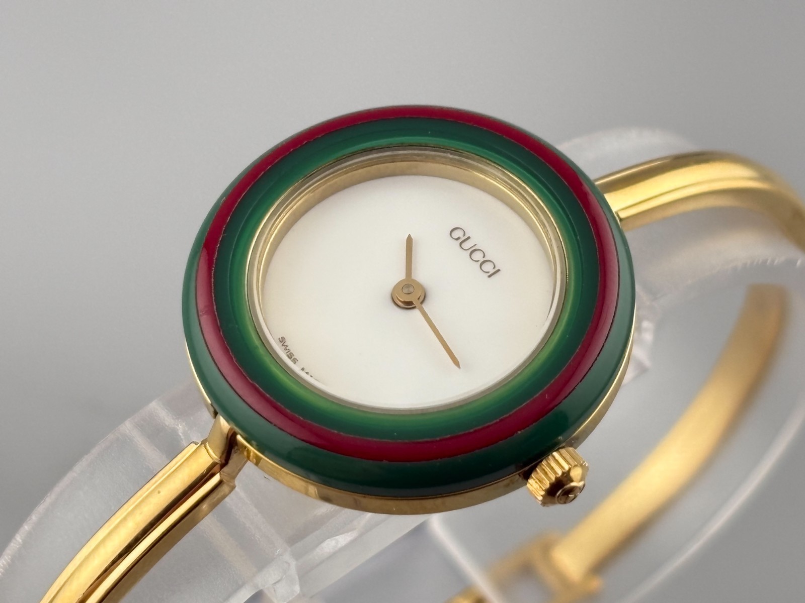 [MINT W/Paper] Gucci Change Bezel 11/12.2 Women Watch Gold 12 Colors