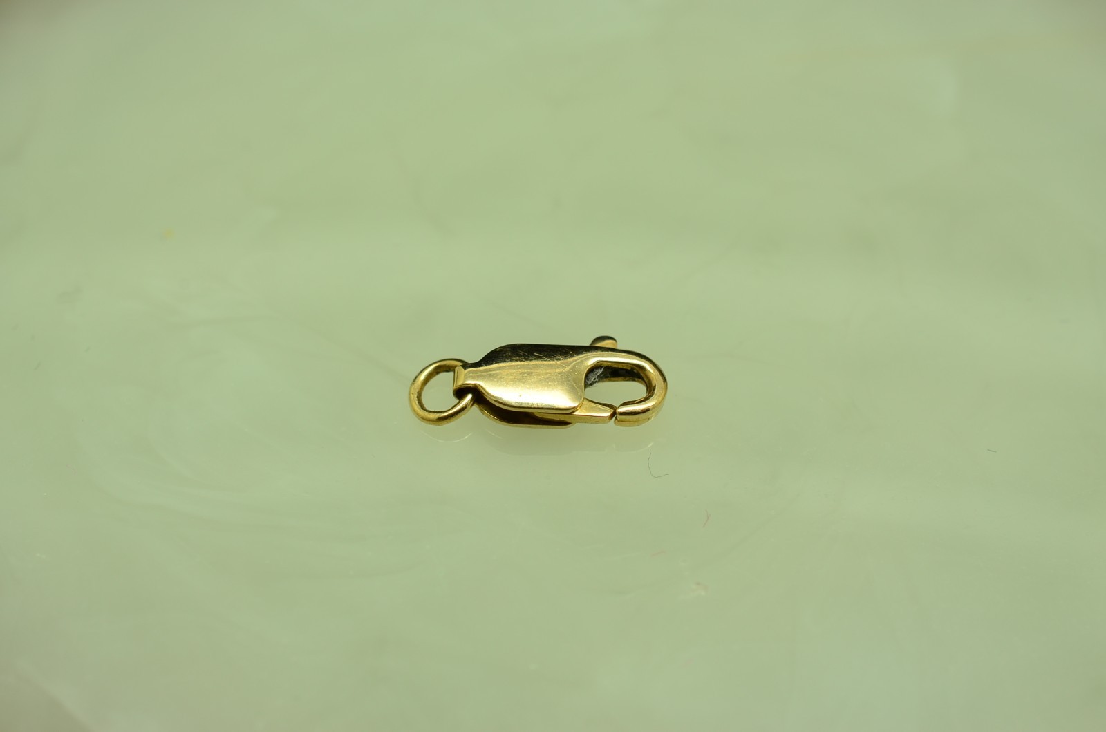 14K Yellow Gold Lobster Claw Clasp 10.0mm x 3.6mm 0.5g