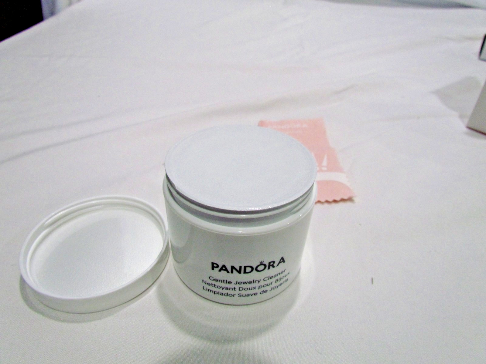 New PANDORA Bracelet Charm Ring Necklace Polishing Cloth Set Jewelry Care Kit