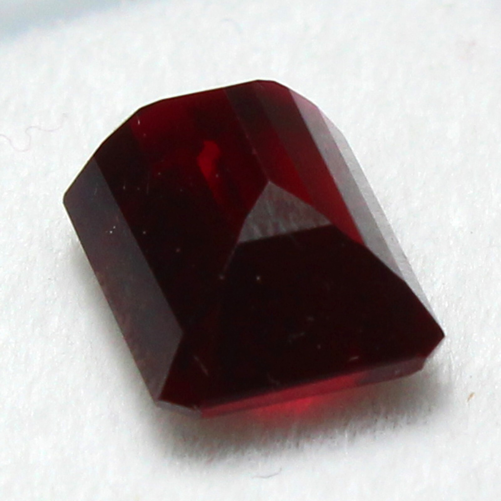 Natural 11.65 Ct Pigeon Blood Deep Red Ruby 16×9 MM Certified Unheated Gemstone