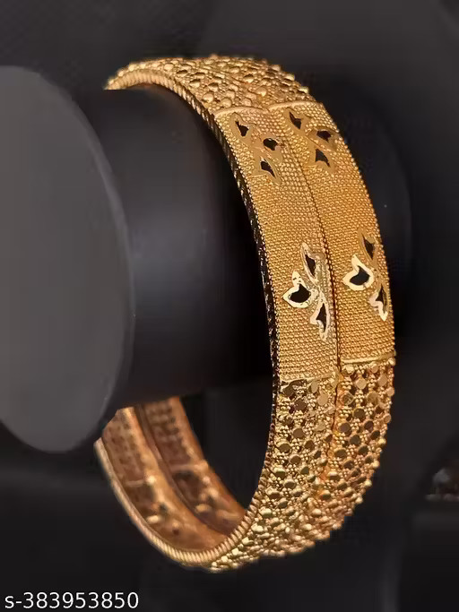 Indian Traditional Bollywood Gold plated Bangles Ethnic Bangle Sets for women