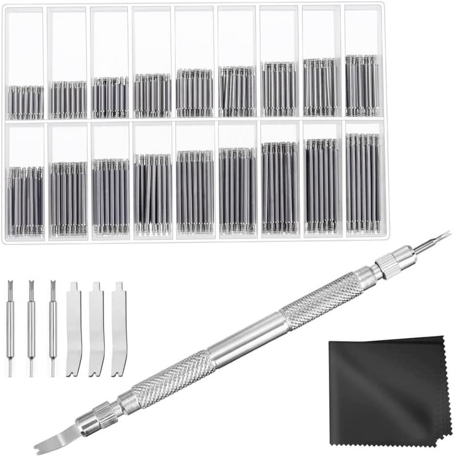 Watch Link Removal And Spring Bar Tool Kit 360 Pins For Band Strap Repair