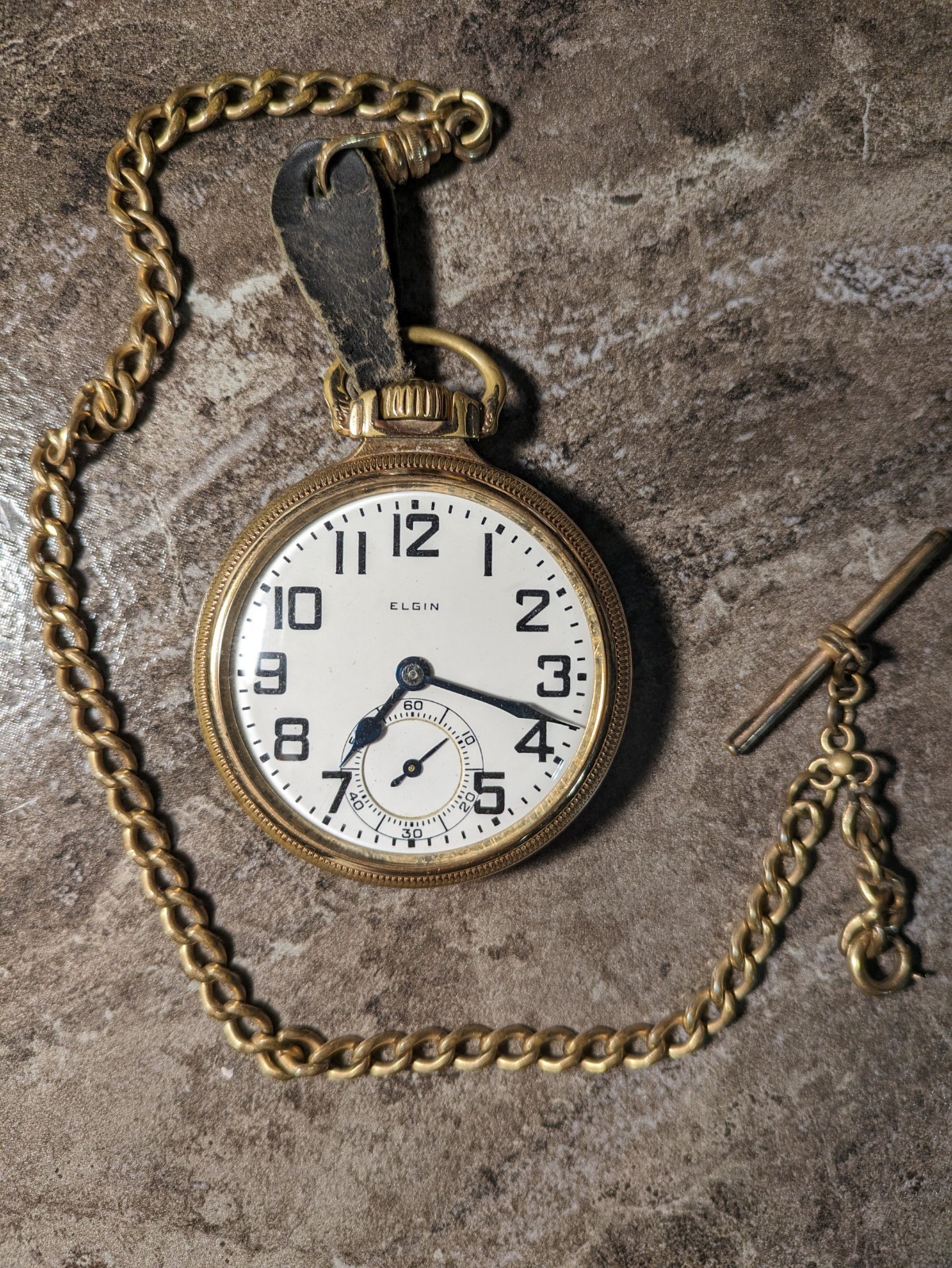 Vintage 1927 Elgin B.W. Raymond 21-Jewel Railroad Pocket Watch – Runs Smoothly