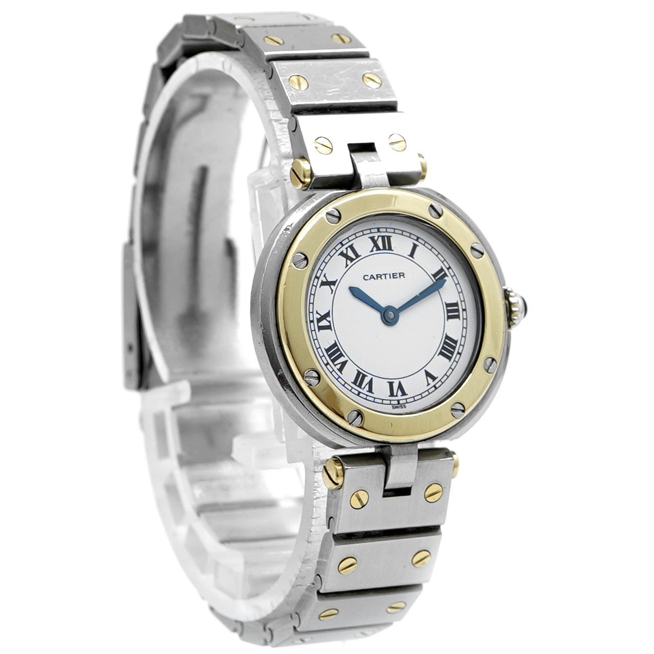 Cartier Watch Santos Galbee Ronde 8191 – Inventory 8956 27mm