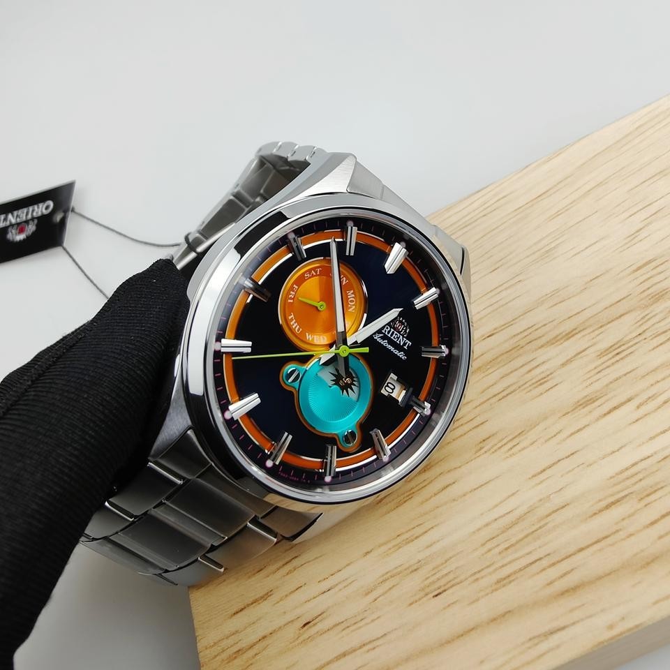 Orient RA-AK0316L30B Stretto Sun & Moon Limited Edition 41.5mm New Men’s Watch