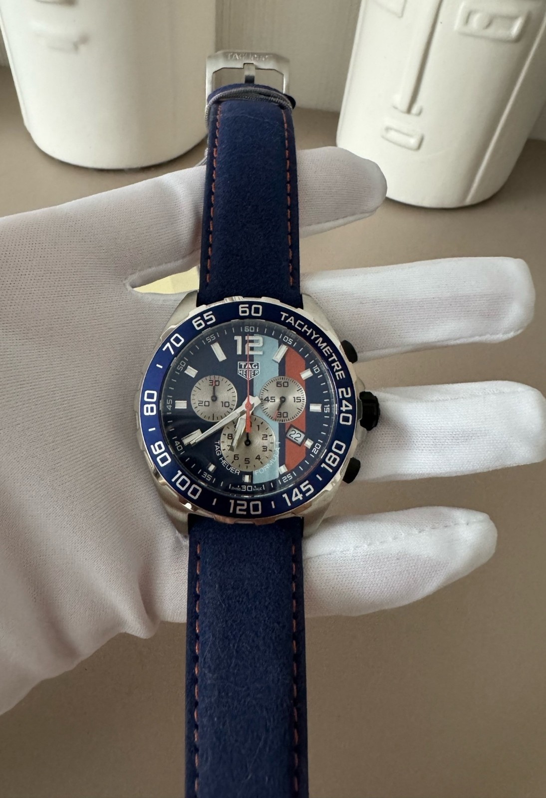TAG Heuer Formula 1 Blue Dial Men’s Watch Gulf Special Edition – CAZ101N.FC8243