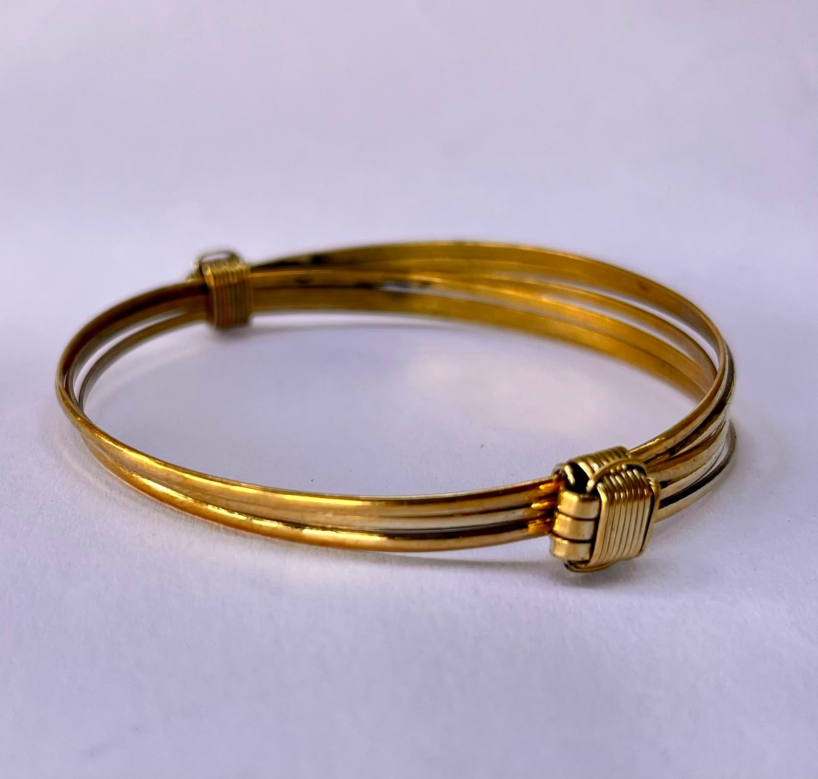 Handmade Bracelet African Elephant Hair Unisex Brass Made in Kenya