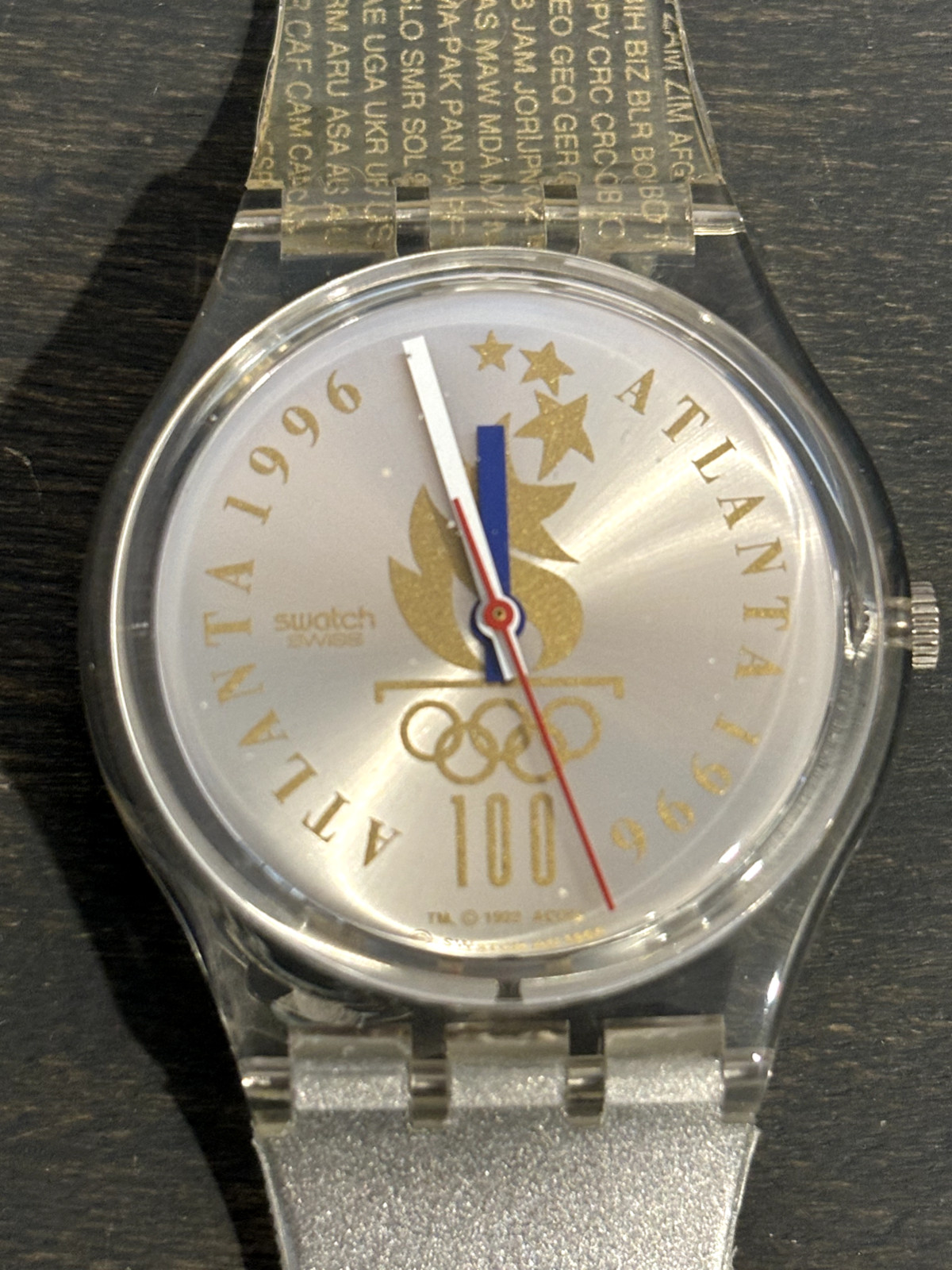Olympic Team Atlanta 1996 Women’s Swatch watch