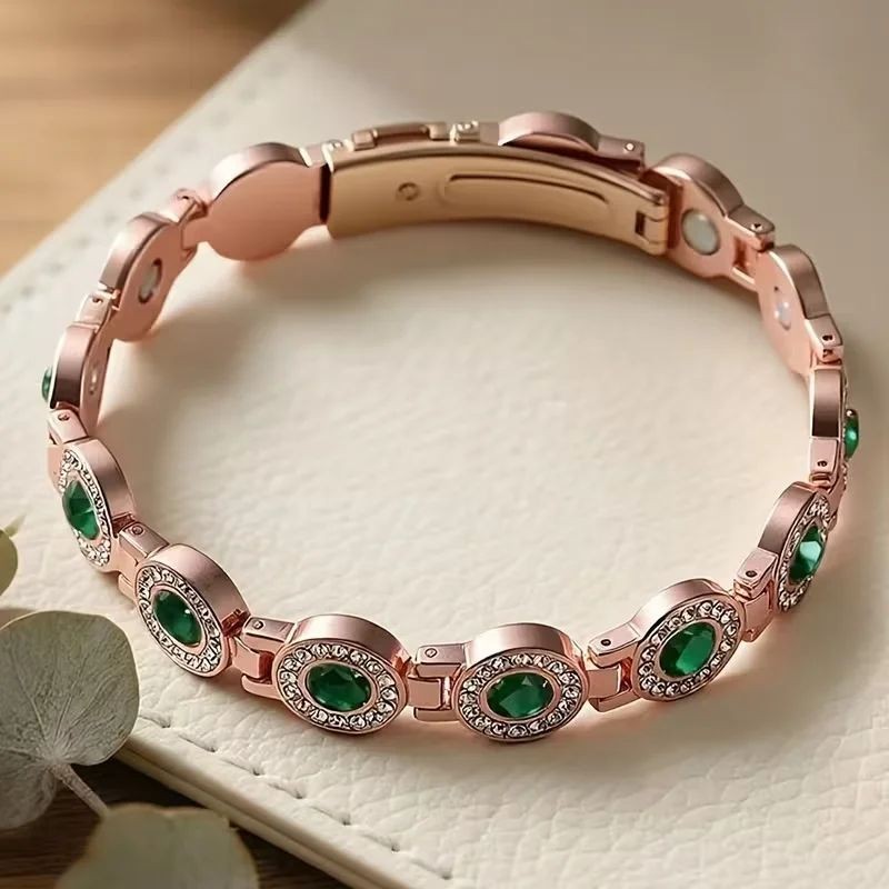 Elegant Pure Copper Magnetic Bracelet Women’s Arthritis Pain Relief Gift For Her