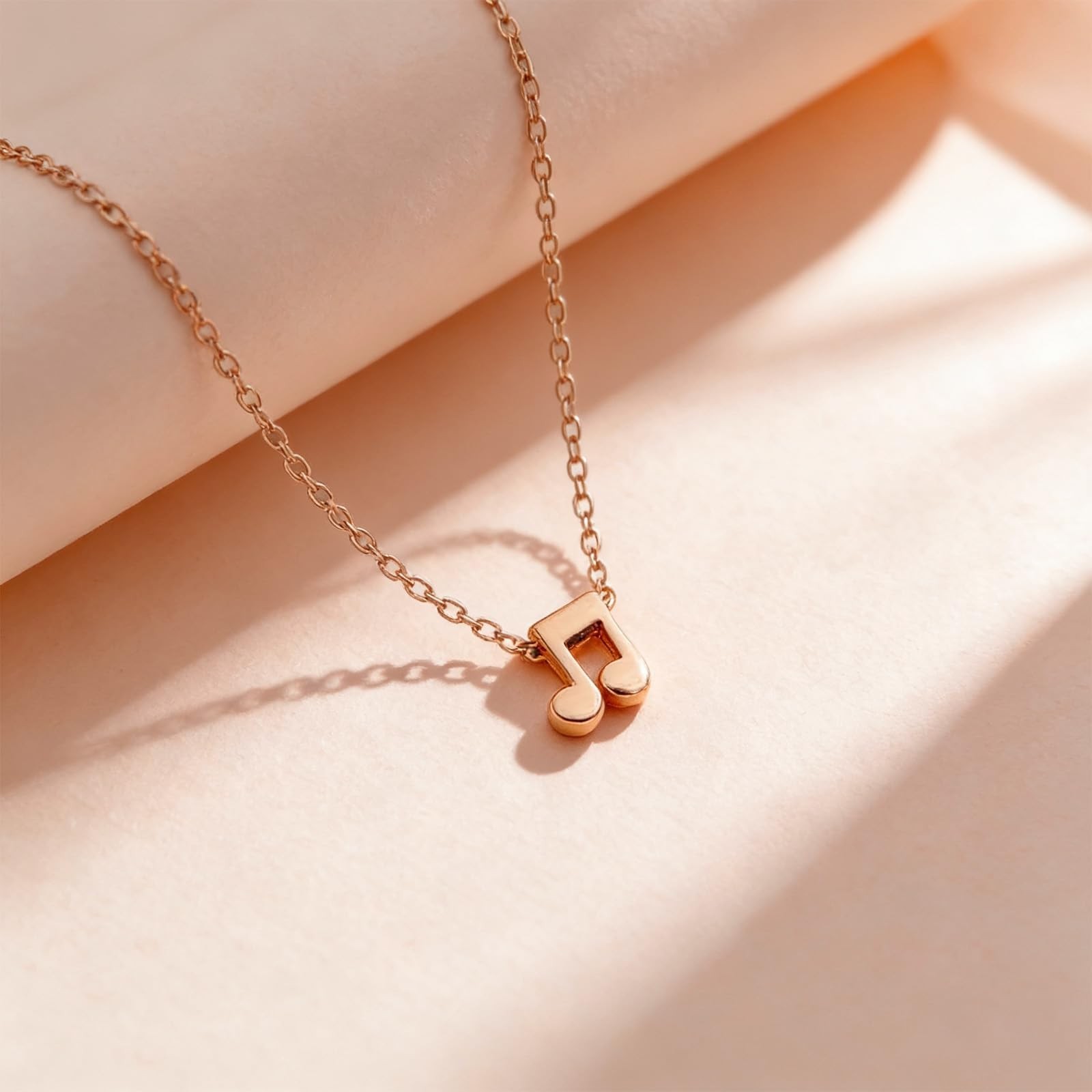 Music Note Necklace for Women Treble Clef Necklace Heart Pendant Music Lover …